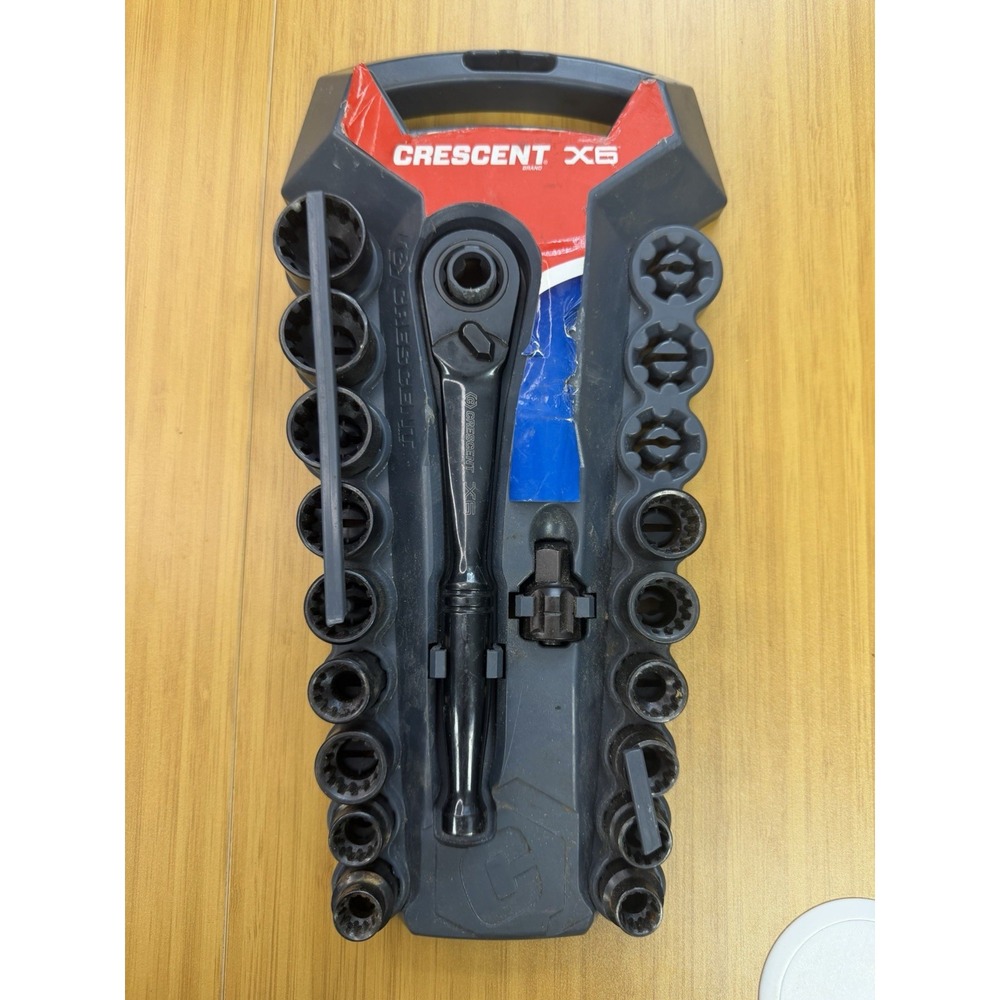Crescent Pass Through X6 Pass-Thru Ratchet Spline Drive Max Axess Incomplete